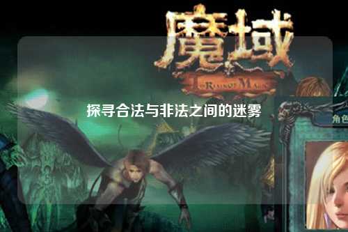 探寻合法与非法之间的迷雾